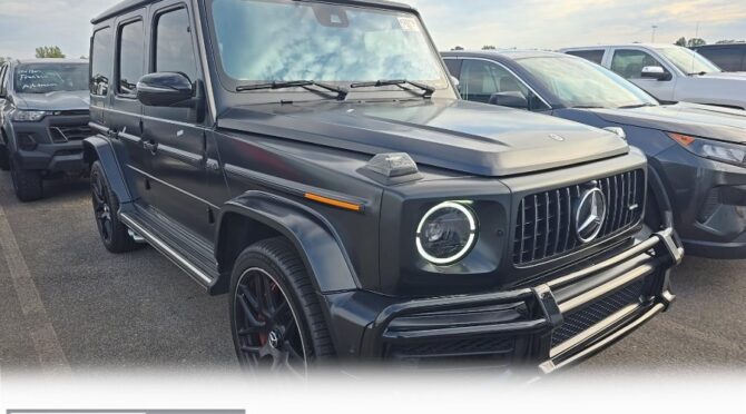 Mercedes-Benz G-Class AMG G 63 4MATIC SUV Black
