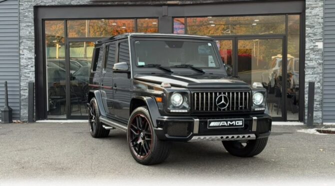 Mercedes-Benz G-Class AMG G 63 4MATIC SUV Gray