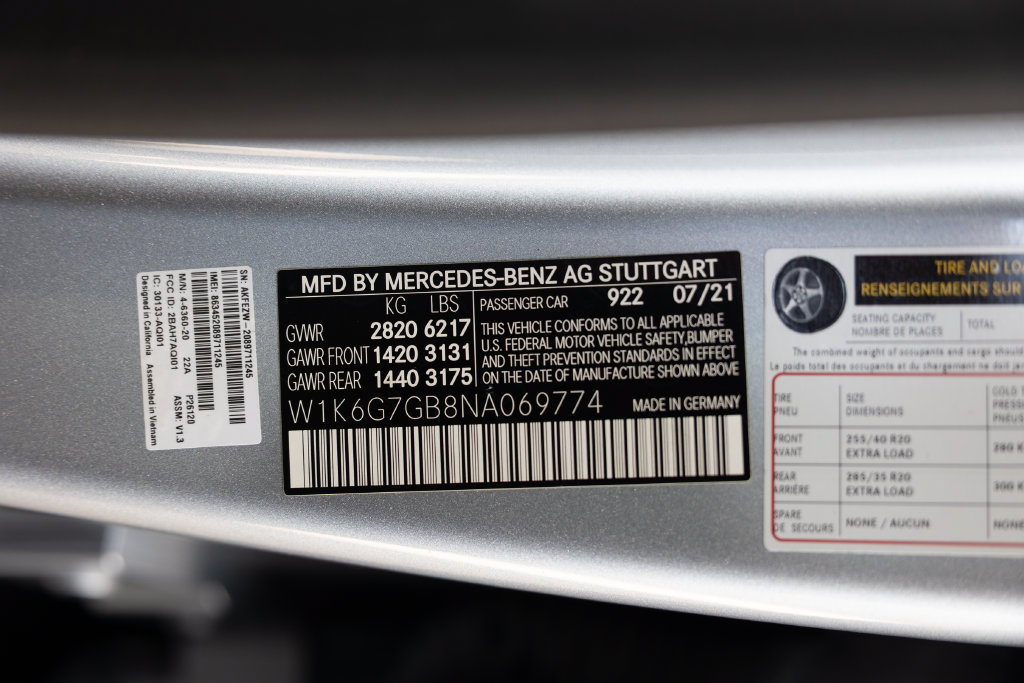 2022 Mercedes-Benz S-Class S 580 — photo 2