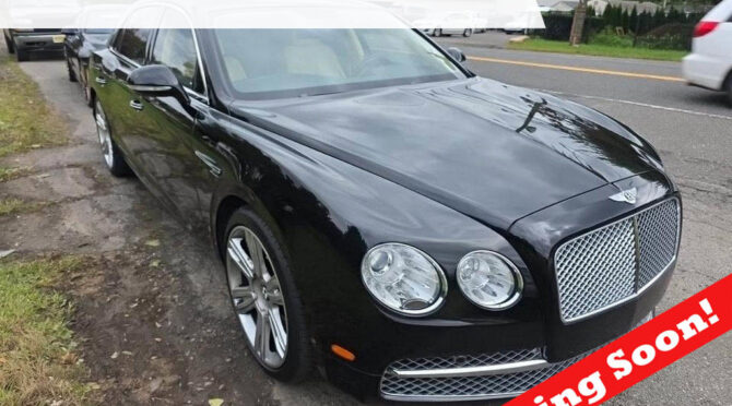 2016 Bentley Flying Spur in Black