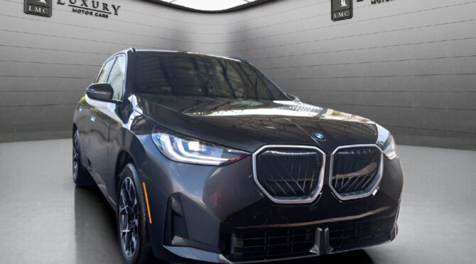 2026 BMW X3 in Dark Graphite